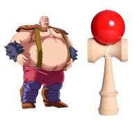 北斗神拳 拳头造型剑玉 “红心”