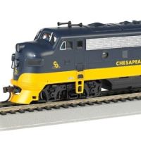 HO比例 637XX EMD F7（A）内燃机车；模拟版