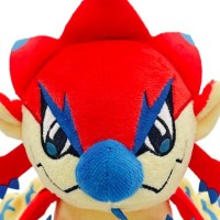 怪物猎人：荒野×大川buku 毛绒挂件 雄火龙