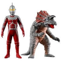 终极闪耀 假赛文奥特曼&阿基拉套装