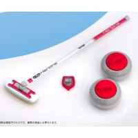 Pripra 人偶的运动 冰壶 红色