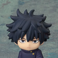 粘土人PLUS 咒术回战  伏黑惠 橡胶公仔