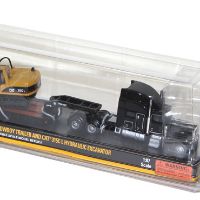 55415 彼得比尔特389+Trail King低平板拖车+CAT315CL挖掘机