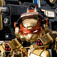 MechaHeat系列 合金机甲 机甲忍者龟 米开朗基罗 金耀版