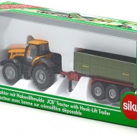 1855 JCB拖拉机+钩式提升翻斗拖车