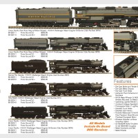 80，3200→3205 联合太平洋铁路“挑战者”4-6-6-4蒸汽机车火车（2013版）