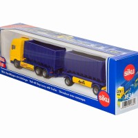 1836 MAN 6×4翻斗自卸卡车+全挂拖车