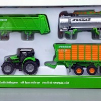 1848 道依茨法尔拖拉机+Joskin拖车套装