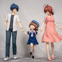 CLANNAD 光之彼岸 冈崎朋也、冈崎渚、冈崎汐