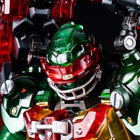 MechaHeat系列 合金机甲 机甲忍者龟 拉斐尔 彩透版