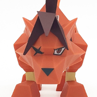 最终幻想7 Polygon软胶 赤红十三