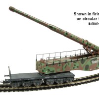 HR6069 德国K5铁道炮（2008版）