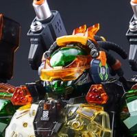 MechaHeat系列 合金机甲 机甲忍者龟 米开朗基罗 彩透版