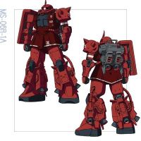 MS-06R-1A シャア専用高機動型ザクⅡ