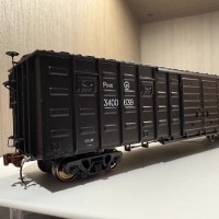 HO比例 TX002-03AB P64K铁路棚车