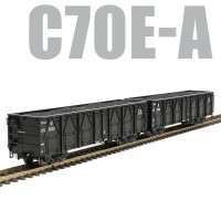 C70E-A铁路敞车 2辆套装