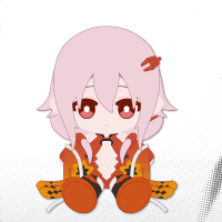 罪恶王冠 楪祈 PuniPuni坐姿毛绒娃娃