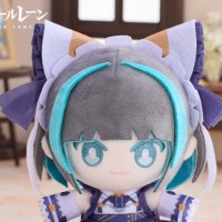 碧蓝航线 柴郡 PuniPuni坐姿毛绒娃娃