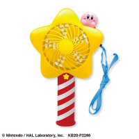 星之卡比 星星手持风扇