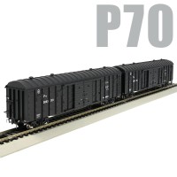 P70铁路棚车 2辆套装