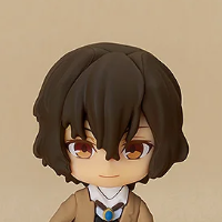 粘土人PLUS 文豪野犬 太宰治 橡胶公仔