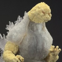 红莲哥斯拉50cm巨兽GK白模