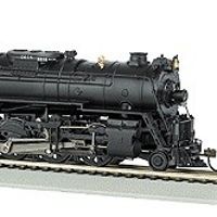 HO比例 512XX 圣塔菲铁路5000系2-10-4蒸汽机车火车