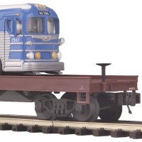 美标O比例 20-98485→98491 铁路平板车