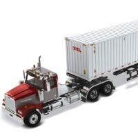 71064 西部之星4900SF牵引车+40英尺集装箱拖车