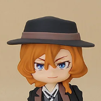 粘土人PLUS 文豪野犬 中原中也 橡胶公仔