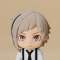 粘土人PLUS 文豪野犬 中岛敦 橡胶公仔