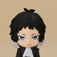 粘土人PLUS 文豪野犬 芥川龙之介 橡胶公仔