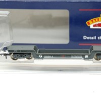 OO比例 33-900→902 45吨转向架凹底车