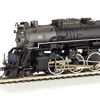 HO比例 509XX 524XX 切萨皮克&俄亥俄铁路K4“卡诺瓦”2-8-4蒸汽机车火车