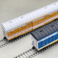 P70铁路棚车 特殊涂装 2辆套装