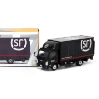 城市57 五十铃N系箱式卡车；顺丰快递