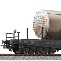 HO比例 L2212XX 欧洲 铁路重载运输平板车 6轴