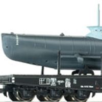 L240066 德国 U型潜艇 铁路运输 2辆套装