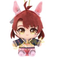 赛马娘 Pretty Derby Q 版坐姿毛绒挂件 烈焰快驹