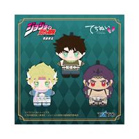 JOJO 的奇妙冒险 战斗潮流 迷你毛绒玩偶乔瑟夫・乔斯达 & 西撒・安德里欧・齐贝林 & 卡兹