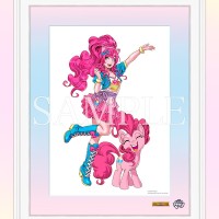 角色装框艺术画 小马宝莉美少女 萍琪派