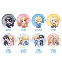 刀剑神域 吵吵闹闹马口铁徽章盲盒