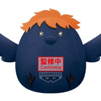 排球少年 软绵绵大号毛绒玩偶～日向乌鸦～