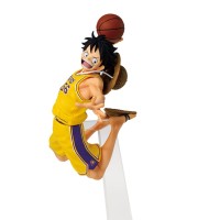 MASTER STARS PIECE 航海王×NBA  蒙奇·D·路飞 洛杉矶湖人队