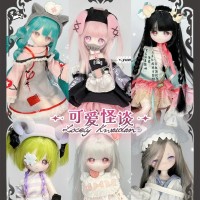 可爱怪谈八分植发BJD盲盒
