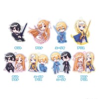 刀剑神域 吵吵闹闹亚克力挂件盲盒
