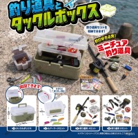 钓鱼用具和工具箱