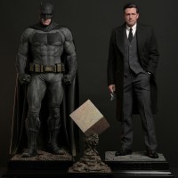 JND Studios DC宇宙 正义联盟电影 蝙蝠侠 布鲁斯·韦恩 1:3 雕像（本·阿弗莱克 单人 & 双人版）