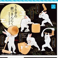 肌肉月兔  桌面小摆件