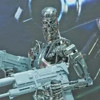 Build Art Masterline 终结者2 T-800 终结者金属骷髅
